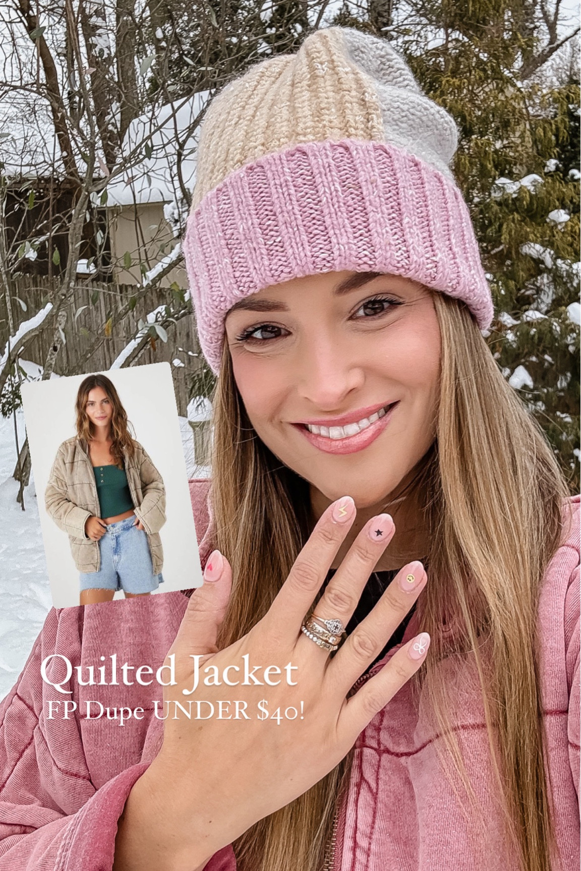 FP Dupe Quilted Jacket UNDER $40!! 

#LTKSeasonal #LTKMostLoved #LTKfindsunder50