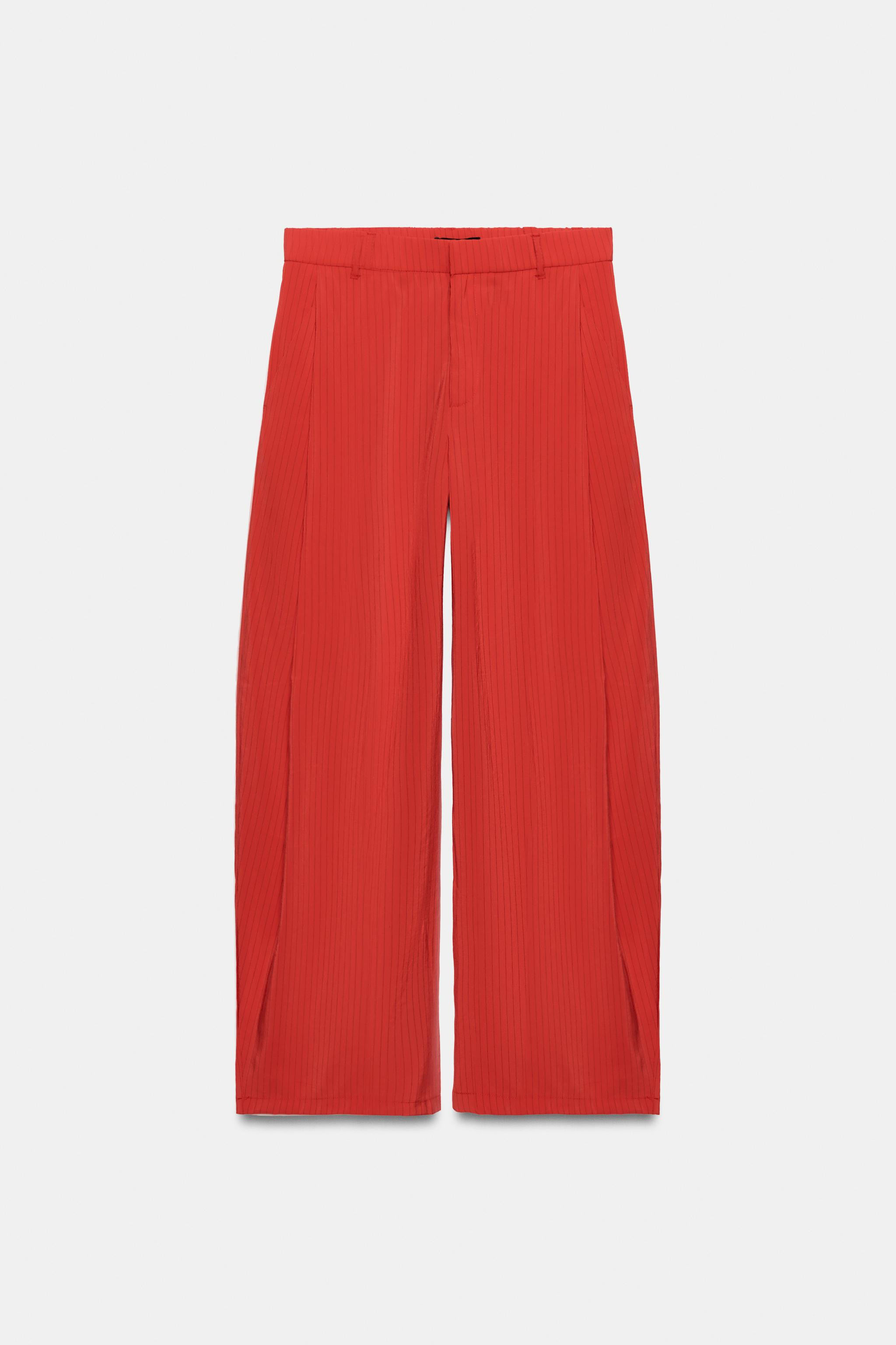 FLOWY PLEATED PANTS | Zara US