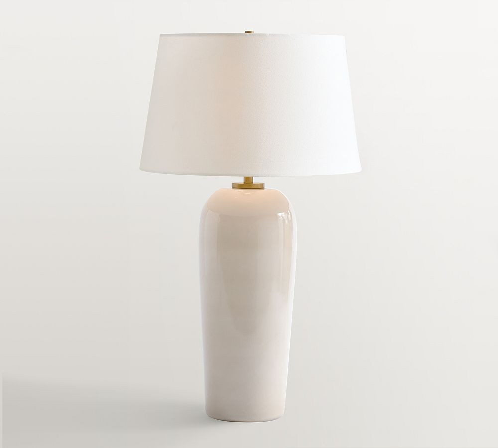 Carter Milk Glass Table Lamp (30") | Pottery Barn (US)