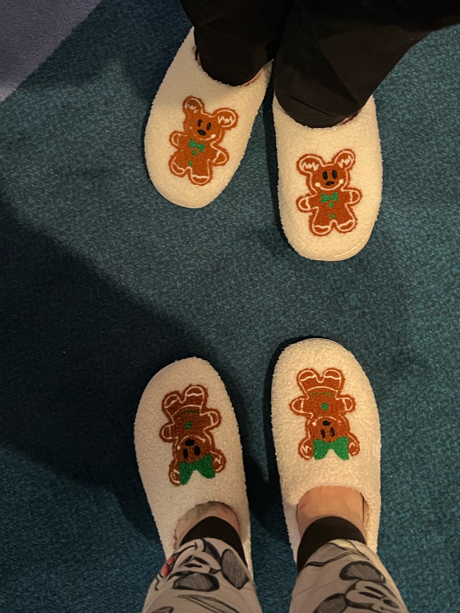 Steppin' into Disney dreamland with these Mickey slippers! 🌟 #DisneyCruise

#LTKSeasonal #LTKHoliday #LTKFindsUnder100