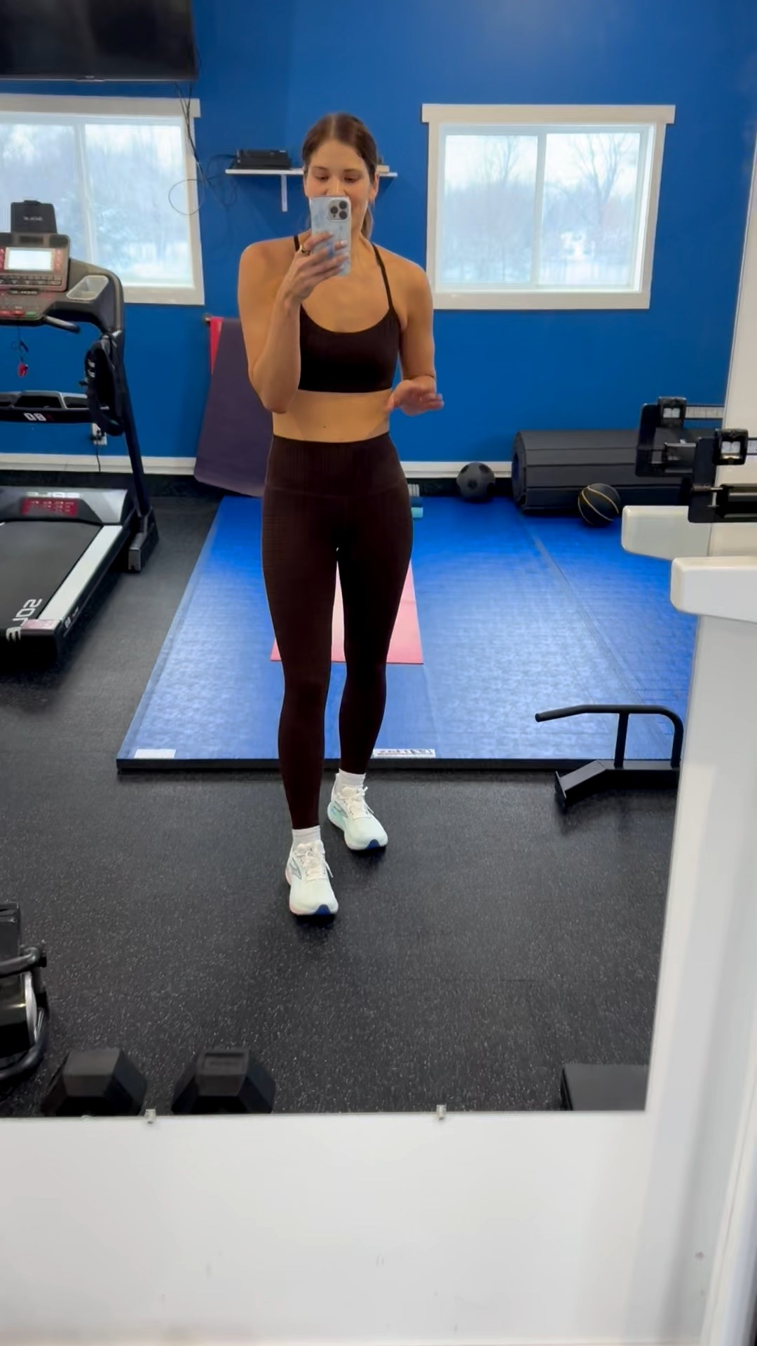 Love this matching set in the new pattern! A matching sports bra and leggings set is always such an easy workout outfit, and this print makes it even better. The leggings have great length and feel really comfortable for workouts or everyday wear.

Wearing a large and I am 6' tall. The leggings come in a 31 inch inseam. 

Matching workout set sports bra and leggings gym outfit activewear set patterned leggings tall girl activewear tall inseam leggings workout outfit tall girl finds tall girl approved Stang and Co


#LTKTall #LTKActive #LTKfitnessgoals