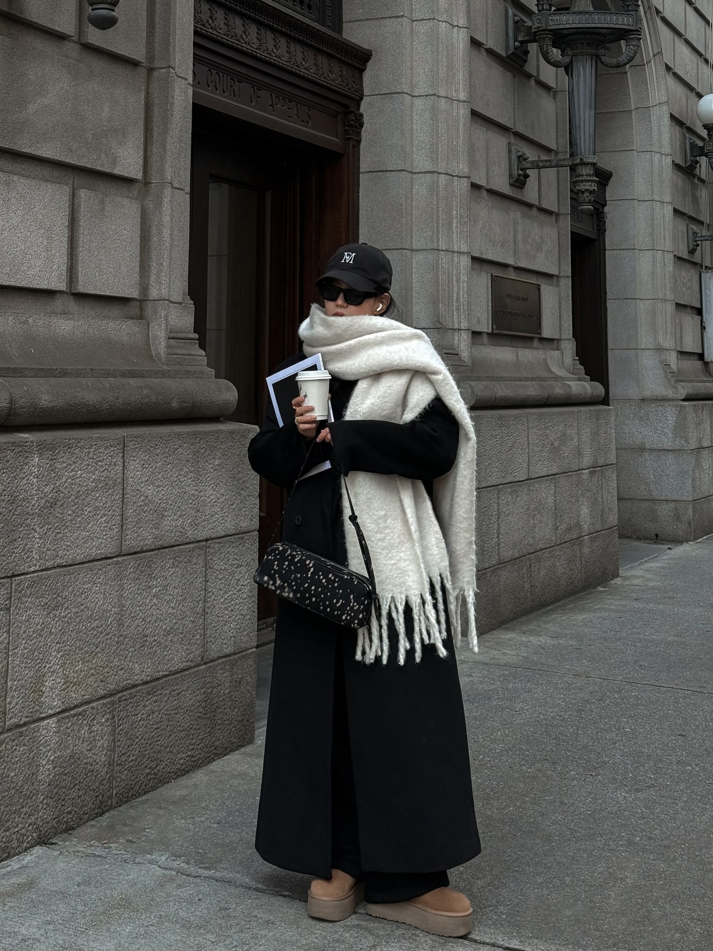 When the scarf is the outfit🤍
.
.
.
American influencer | aesthetic winter outfit | NYC street style | winter style | winter fashion | outfit of the day | ugg boots outfit | Pinterest aesthetics | outfit inspo | Pinterest inspired outfit | minimal chic | effortless outfit | Chic street style | street style | NYC style | outfit inspiration | winter aesthetic | neutral outfit | city girl style | coat outfit | NYC influencer | cool girl aesthetic | atlanta influencer | elevated basics | scarf outfit | moody aesthetics | minimal style | minimal street style | effortless chic | effortlessly chic | classy street style | New Yorker style | outfit du jour | look du jour | scarf season