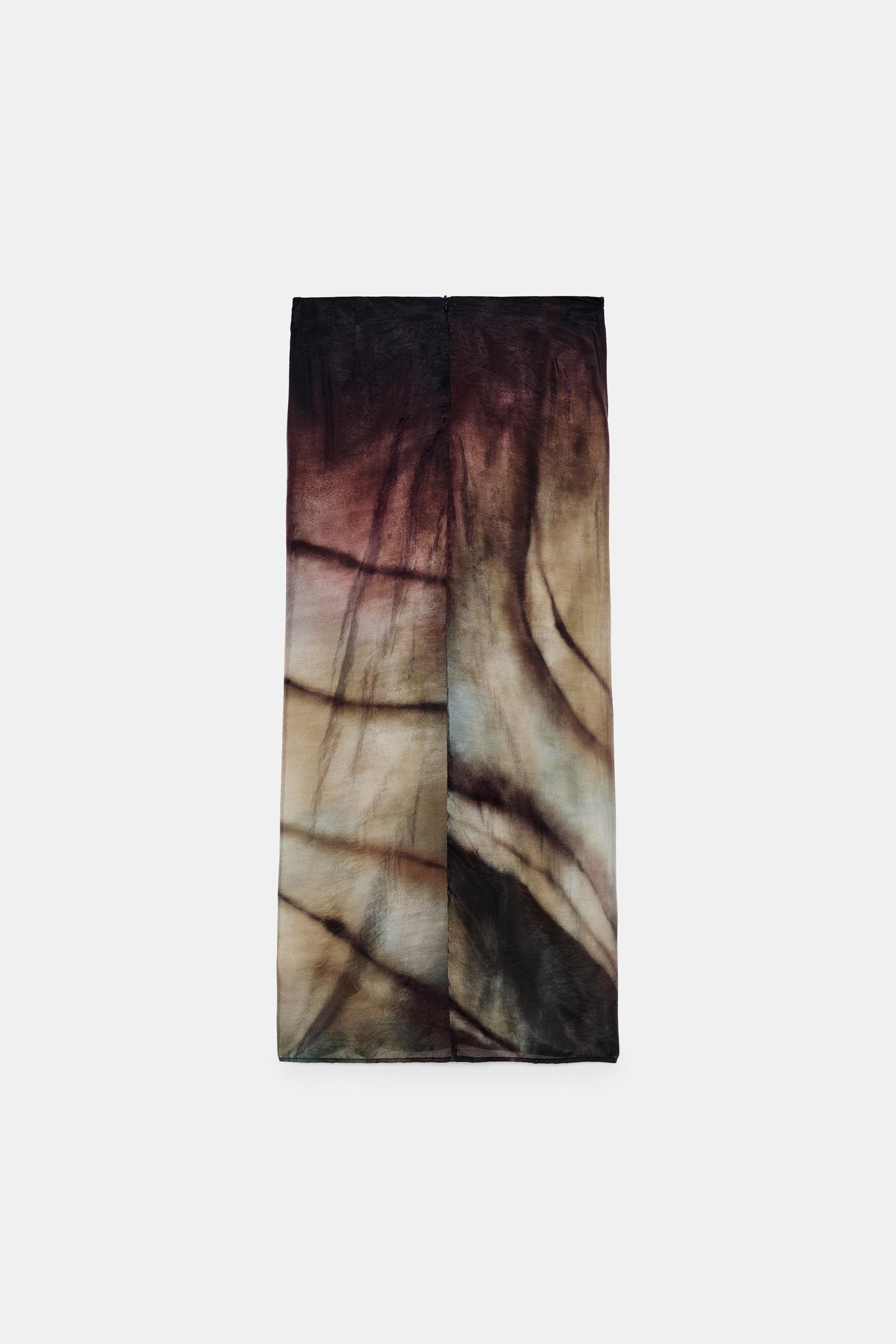 PRINTED KNOT PAREO | Zara UK
