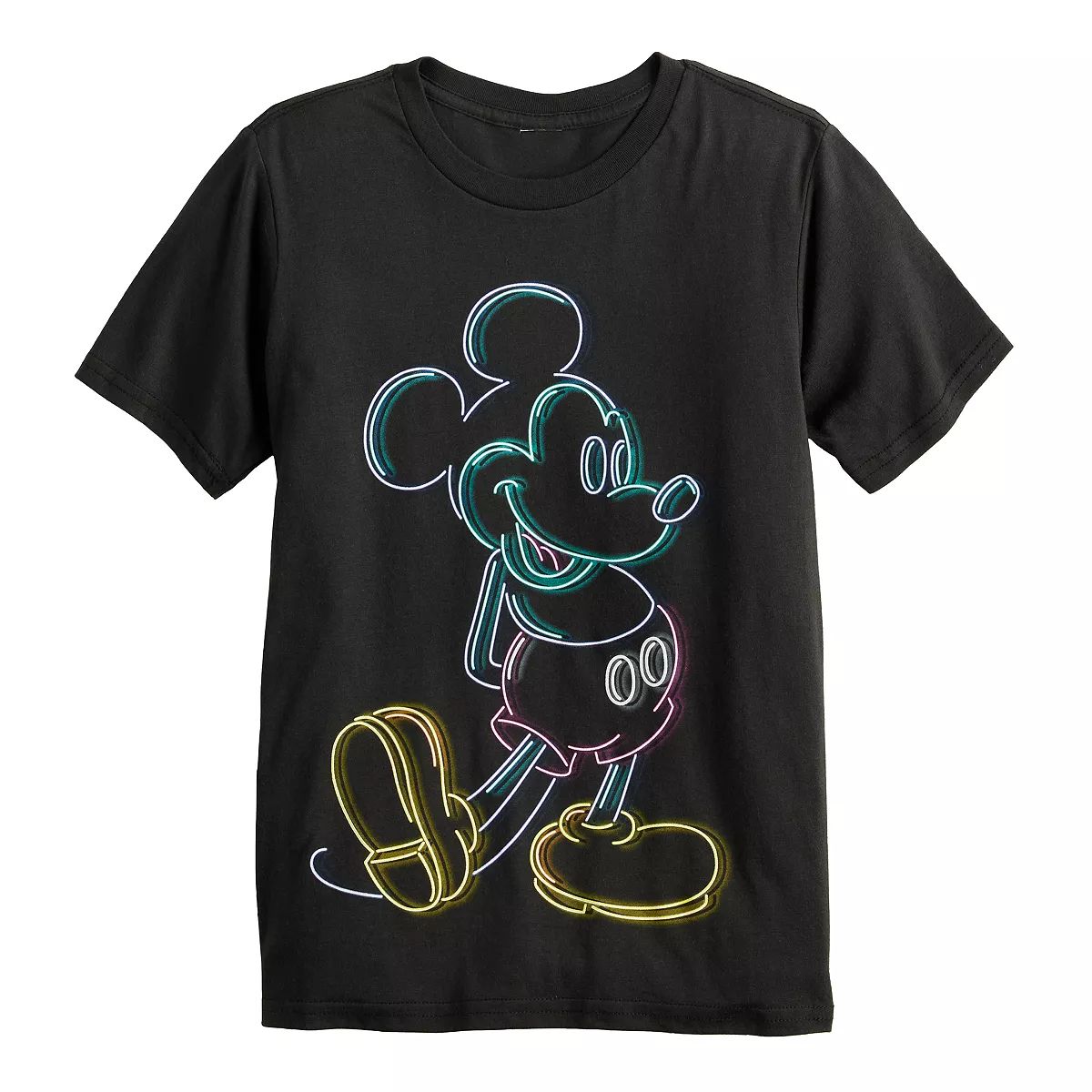 Disney's Mickey Mouse Boys 8-20 Neon Outline Graphic Tee | Kohl's