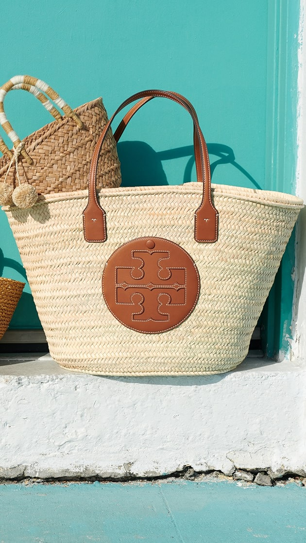 Ella Straw Basket Tote | Shopbop