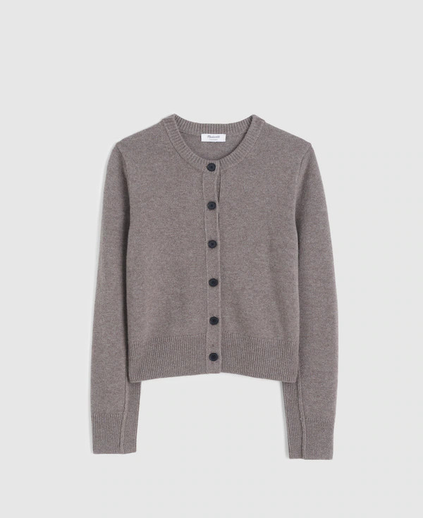 Cashmere Button-Front Cardigan Sweater | Madewell