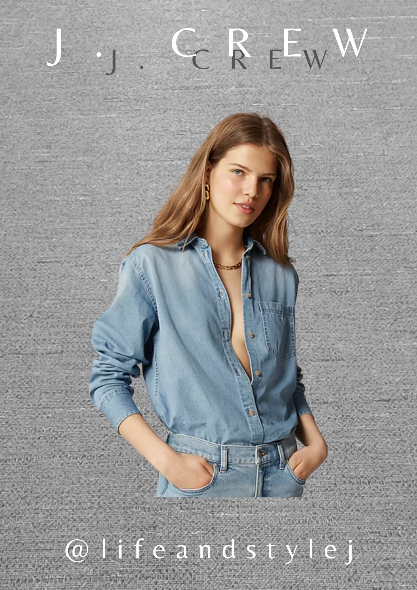 The Garçon classic chambray shirt in Storm wash is an effortless staple for midlife, ageless style. Style it with straight leg jeans or tailored trousers, roll the sleeves, add leather flats or ankle boots, and finish with simple gold jewelry for an easy modern look. #midlifefashion #agelessstyle #classicwardrobe #everydaystyle #timelessfashion 

#LTKSeasonal #LTKOver40 #LTKFindsUnder100