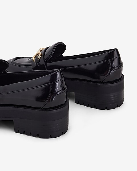Horsebit Platform Loafers | Express