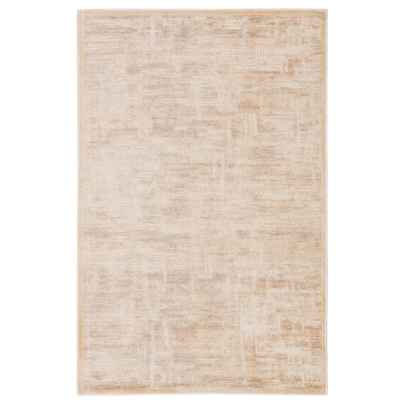 Frannie Abstract Beige Area Rug | Wayfair North America