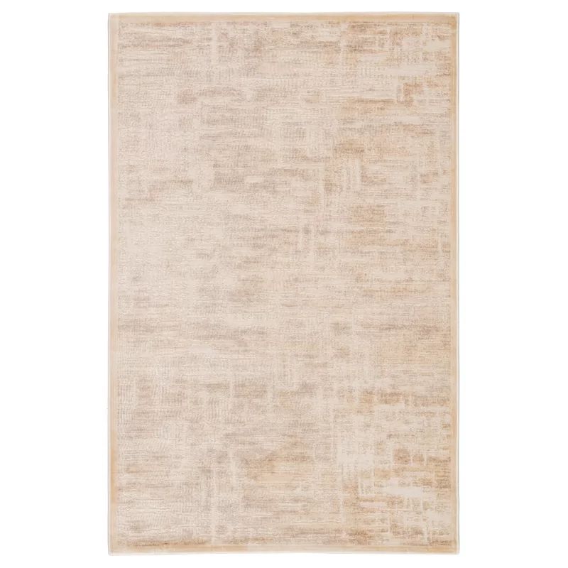 Frannie Abstract Beige Area Rug | Wayfair North America