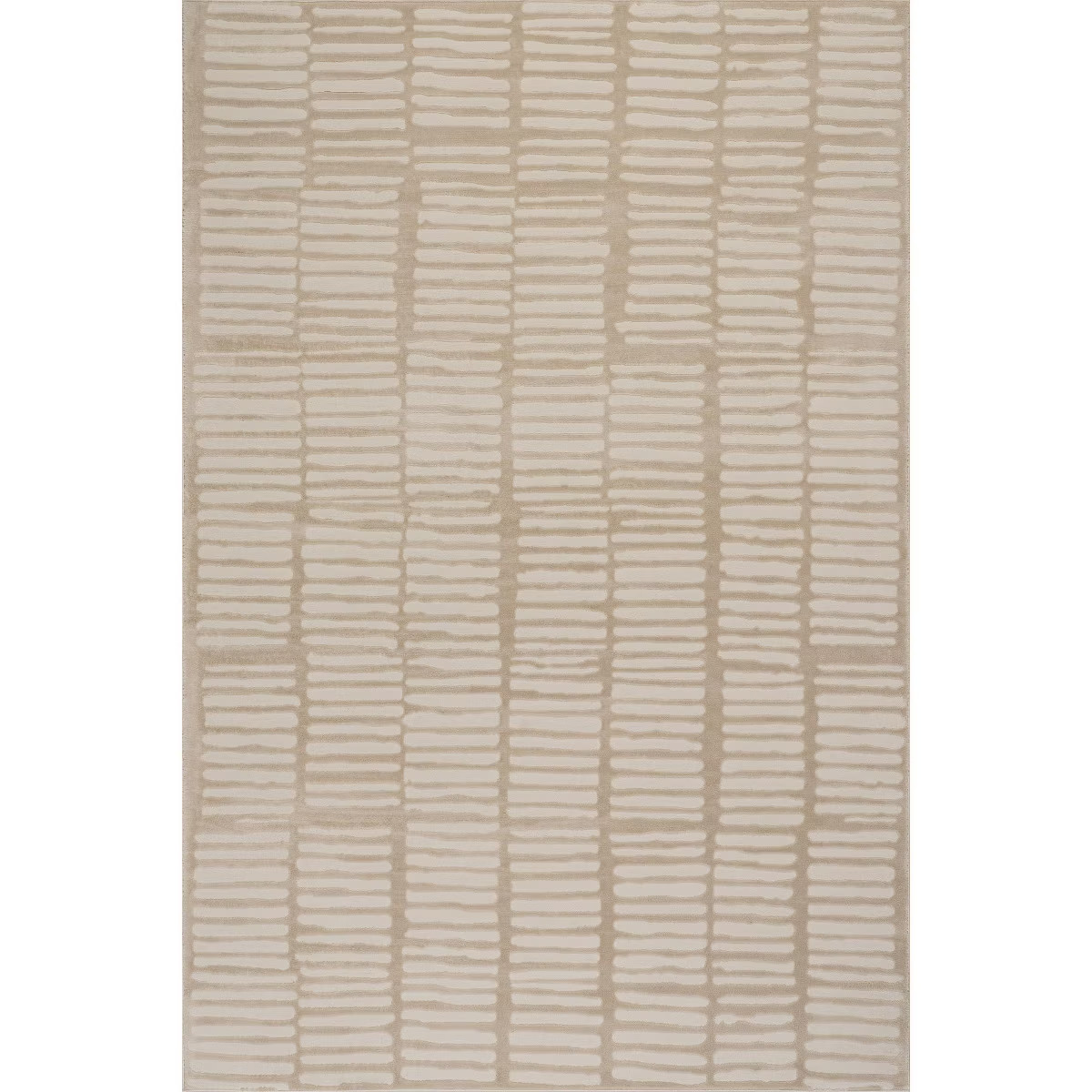 Nuloom Kailani Geometric Pet Friendly Textured Machine Washable Area Rug, 5' x 8', Green | Target