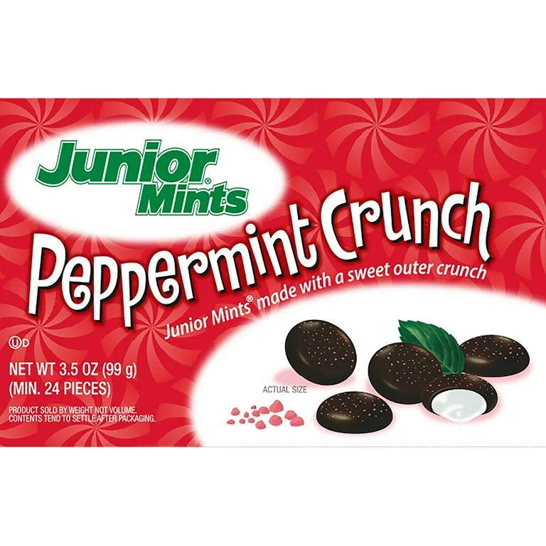 Junior Mints, Peppermint Crunch, Holiday Box, 3.5 oz | Walmart (US)