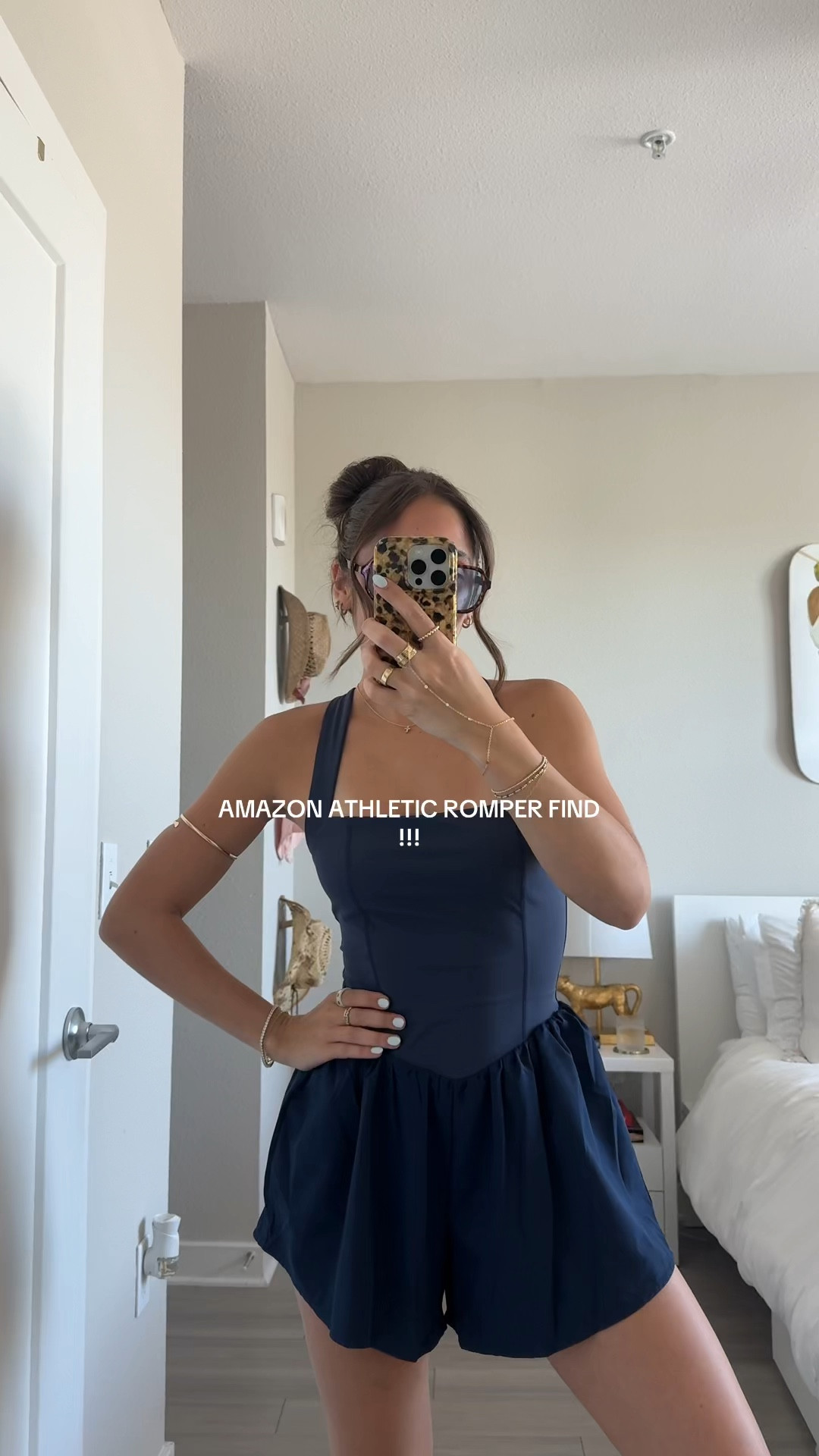 @QINSEN athletic romper find !!! how cute is she - linked on my storefront 🤭🤭🤭 #amazonfinds 

#LTKU #LTKFindsUnder50