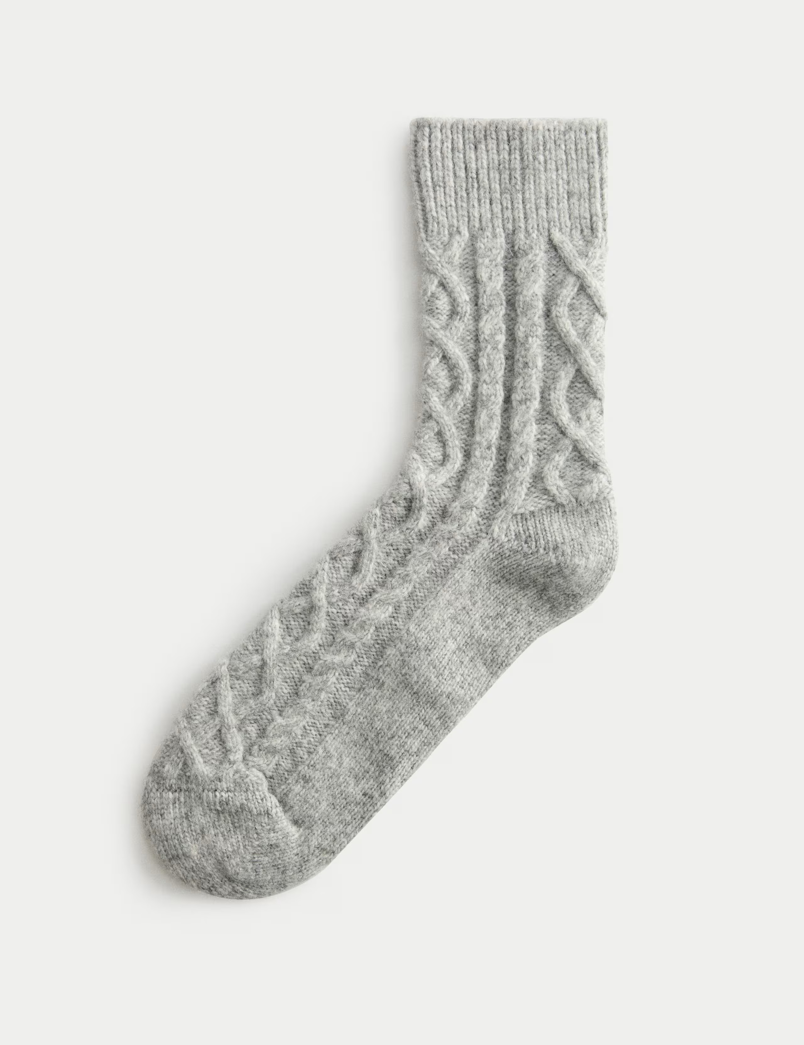 Cable Knit Ankle High Socks | Marks & Spencer (UK)