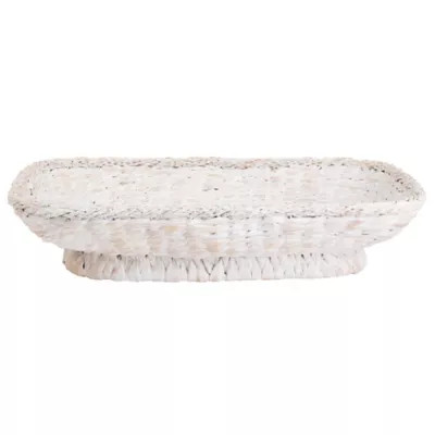 Bee & Willow™ Home Seagrass Tray in White | Bed Bath & Beyond | Bed Bath & Beyond