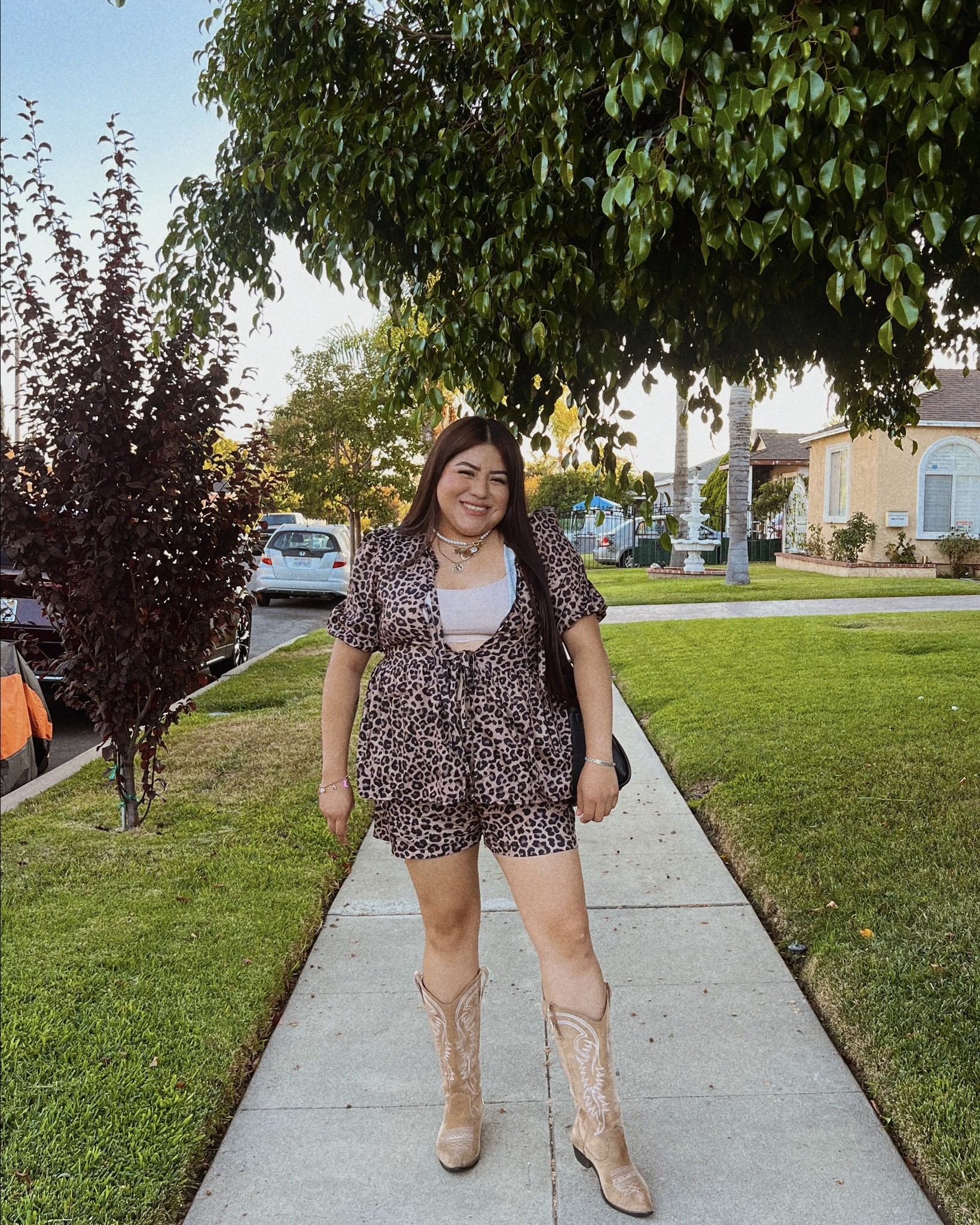 This set!!!🐆😍🐆😍 
#shein #sheinfinds 

#LTKMidsize #LTKBeauty #LTKStyleTip