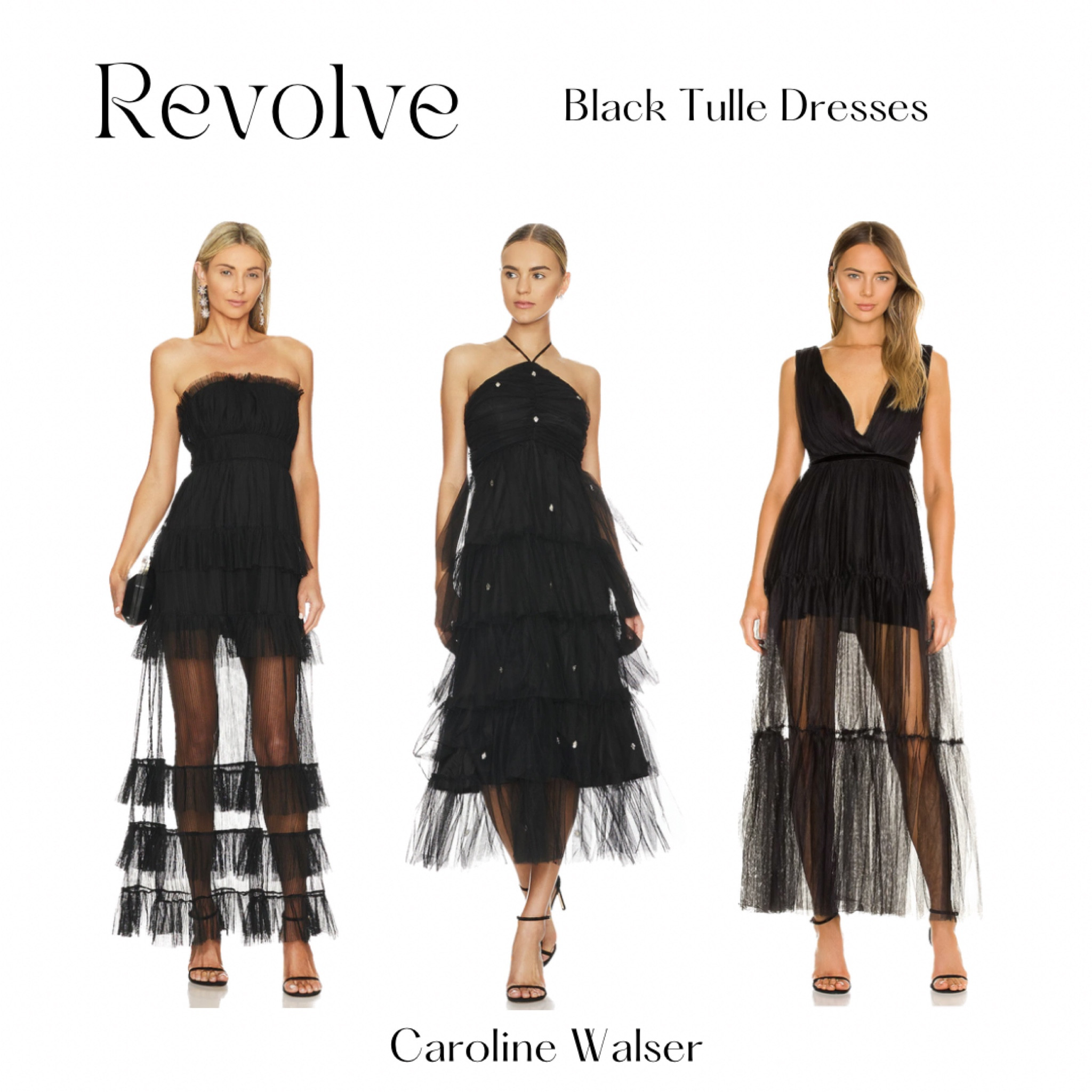 Black tulle dresses for Wedding season!! 

Black tie tulle dresses look great any time of year!! Love that you can see your legs but still are fully covered. Adorable yet sexy! 

#TulleDress #BlackTie #BlackTulle #WeddingSeason #Wedding #WeddingDress #SpringWedding #FallWedding #FormalDress #SpringDress #FormalAttire #SpecialEvent 

#LTKstyletip #LTKSeasonal #LTKwedding