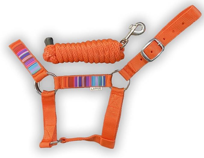 HalterUp Cute and Stylish Miniature Horse Halters and Lead Ropes (2 Item Bundle) Available in 10 ... | Amazon (US)