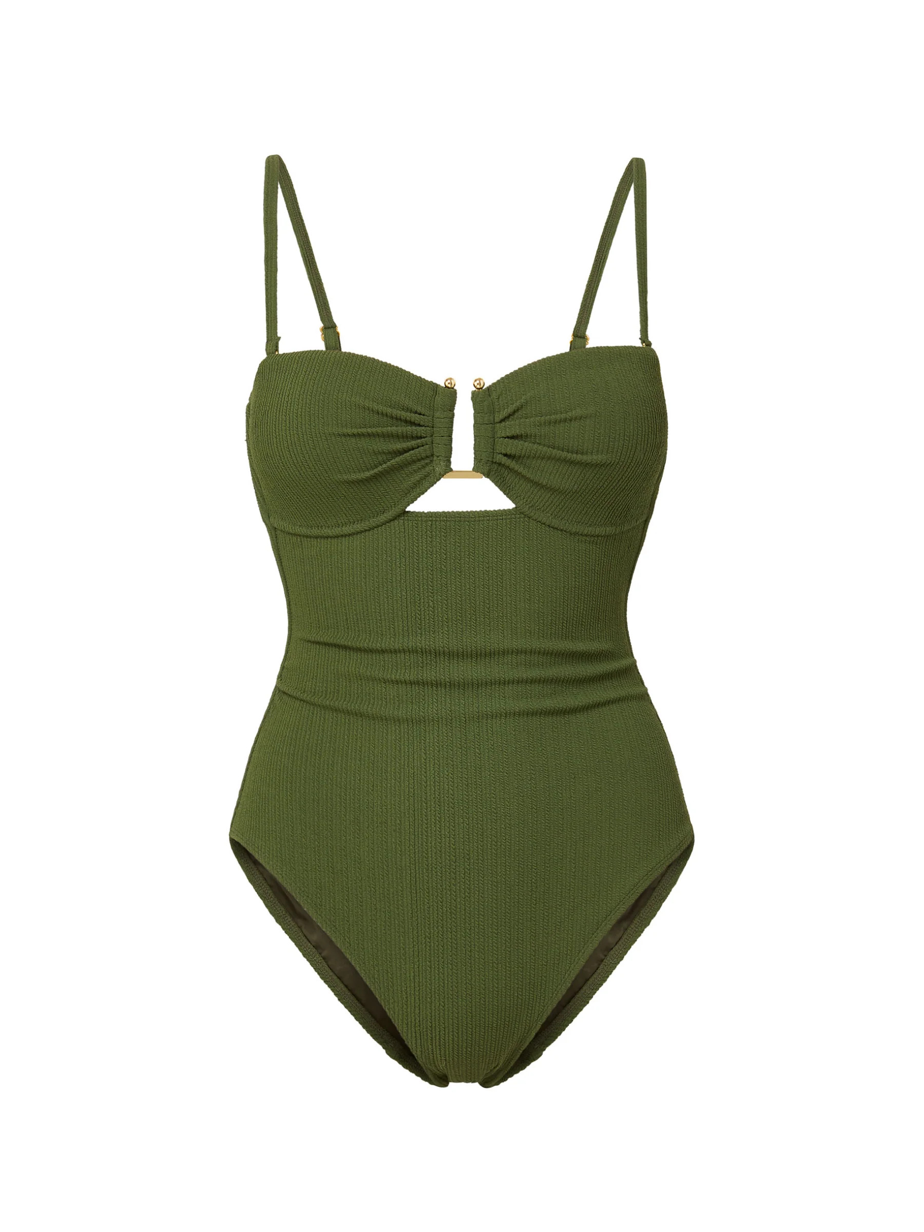 Juliette One Piece Olive Texture | Change of Scenery