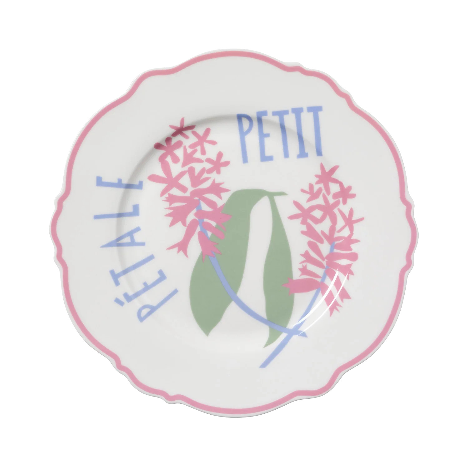 Petit Pétale Wave Dinner Plate - final sale | In The Roundhouse