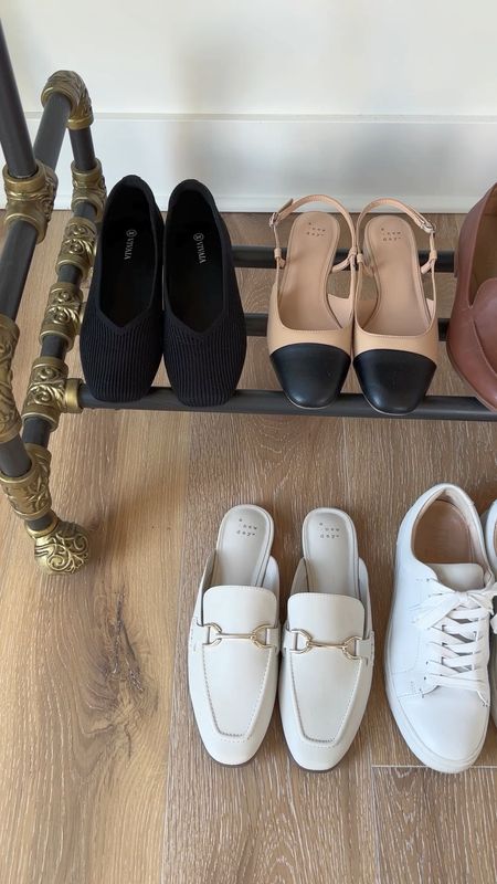 Shoes in my spring capsule wardrobe 🌷