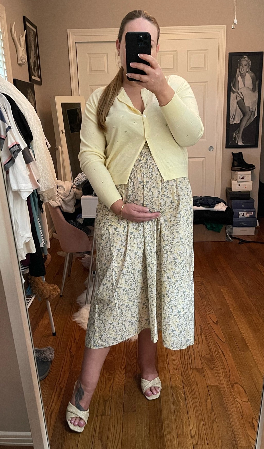 @Target style, target outfit, spring style, spring outfit, Midi skirt, butter yellow, yellow cardigan, work style, work outfit, workwear, church outfit, church style

#LTKBump #LTKWorkwear #LTKMidsize