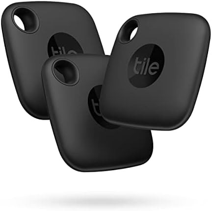Tile Mate (2022) 3-Pack, Black. Bluetooth Tracker, Keys Finder and Item Locator for Keys, Bags an... | Amazon (US)