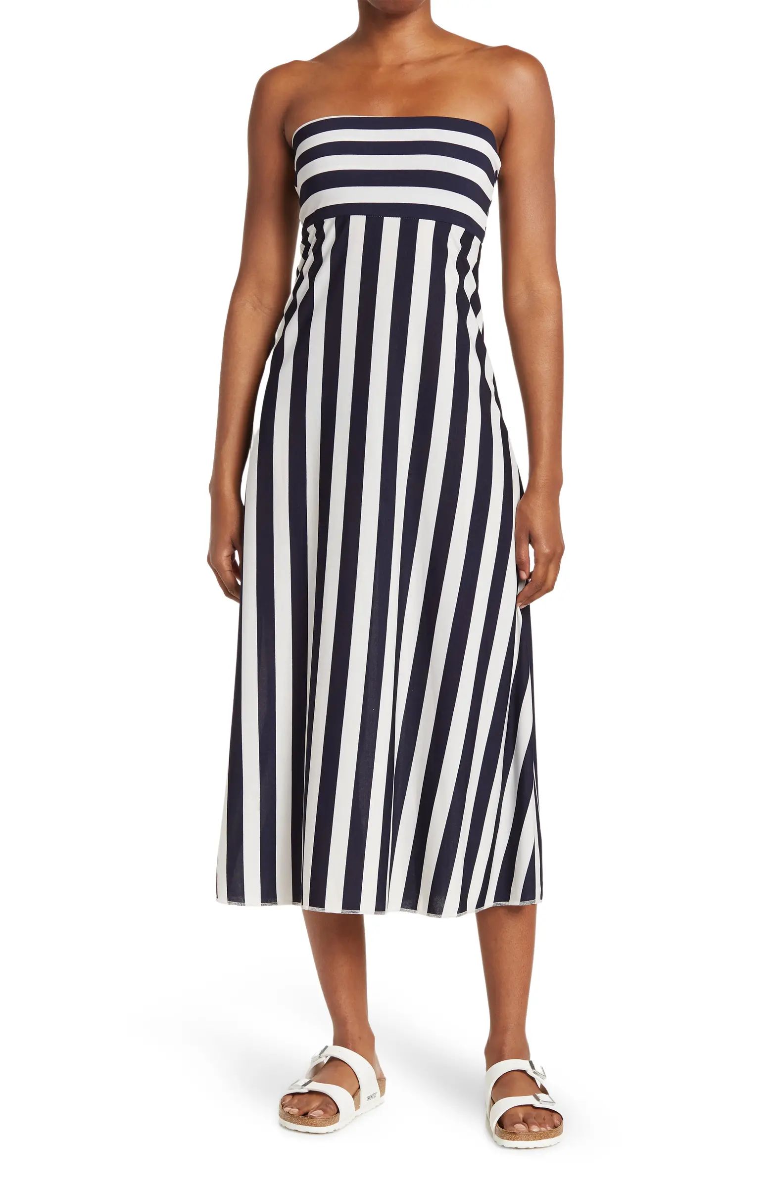 Stripe Print Convertible Dress/Skirt | Nordstrom Rack