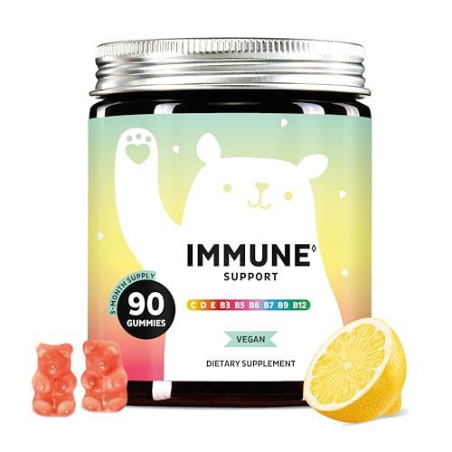 Bears with Benefits Immune Support Gummies with Vitamins C, D, B6 & Zinc | Amazon (US)