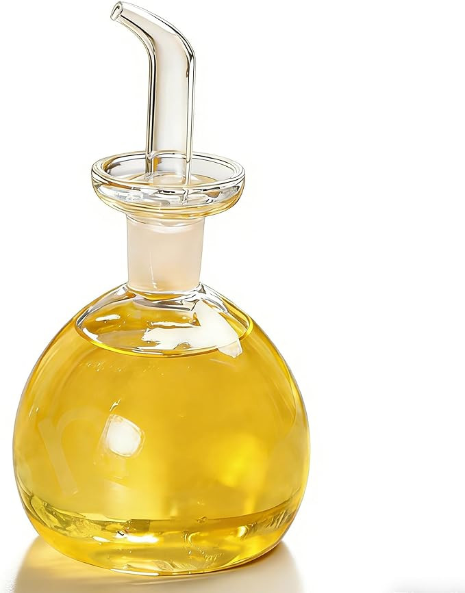 ELETON 8 oz Olive Oil Dispenser Bottle Glass with No Drip Spout -Olive Oil & Vinegar Dispenser Gl... | Amazon (US)