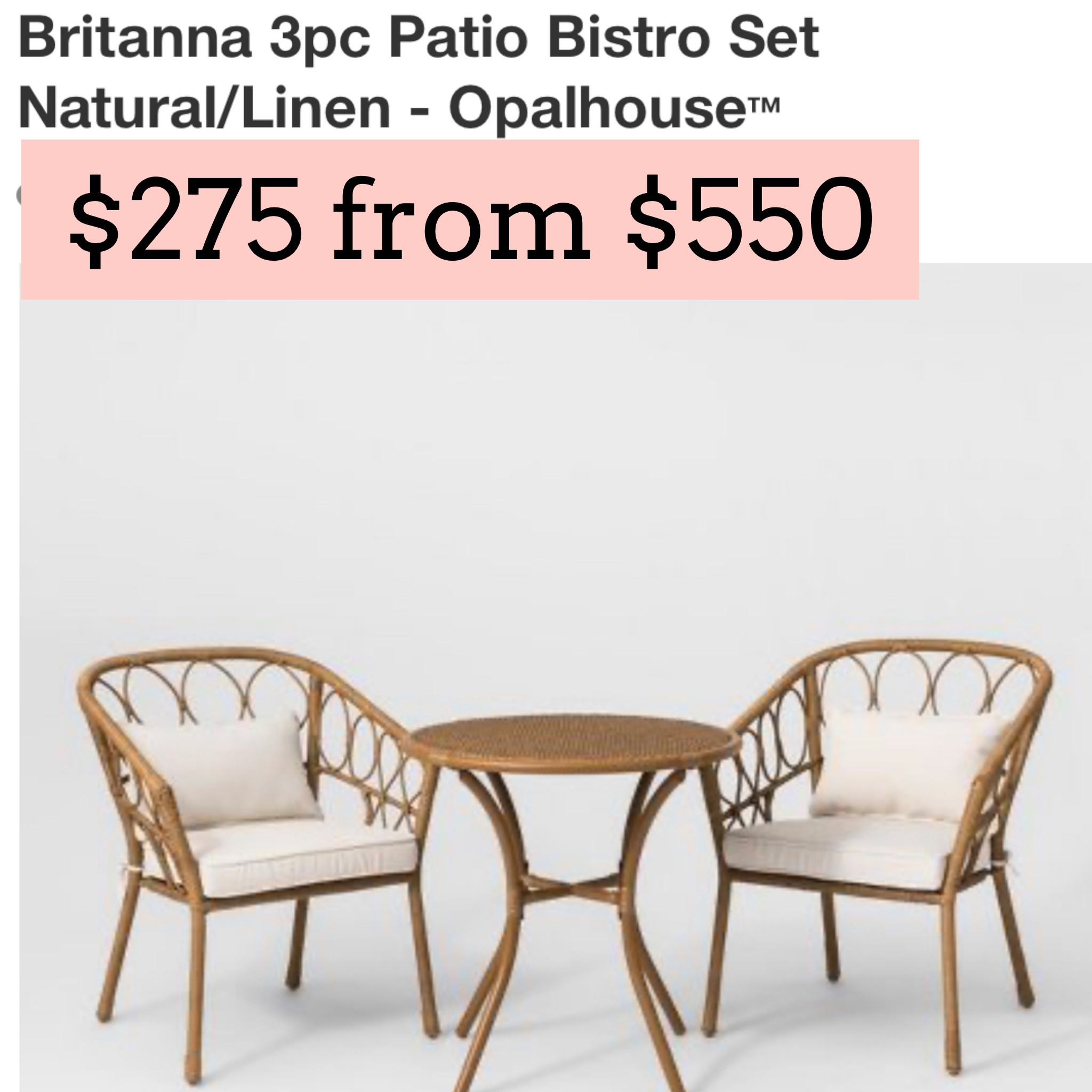 Patio furniture 

#LTKsalealert #LTKhome #LTKSeasonal