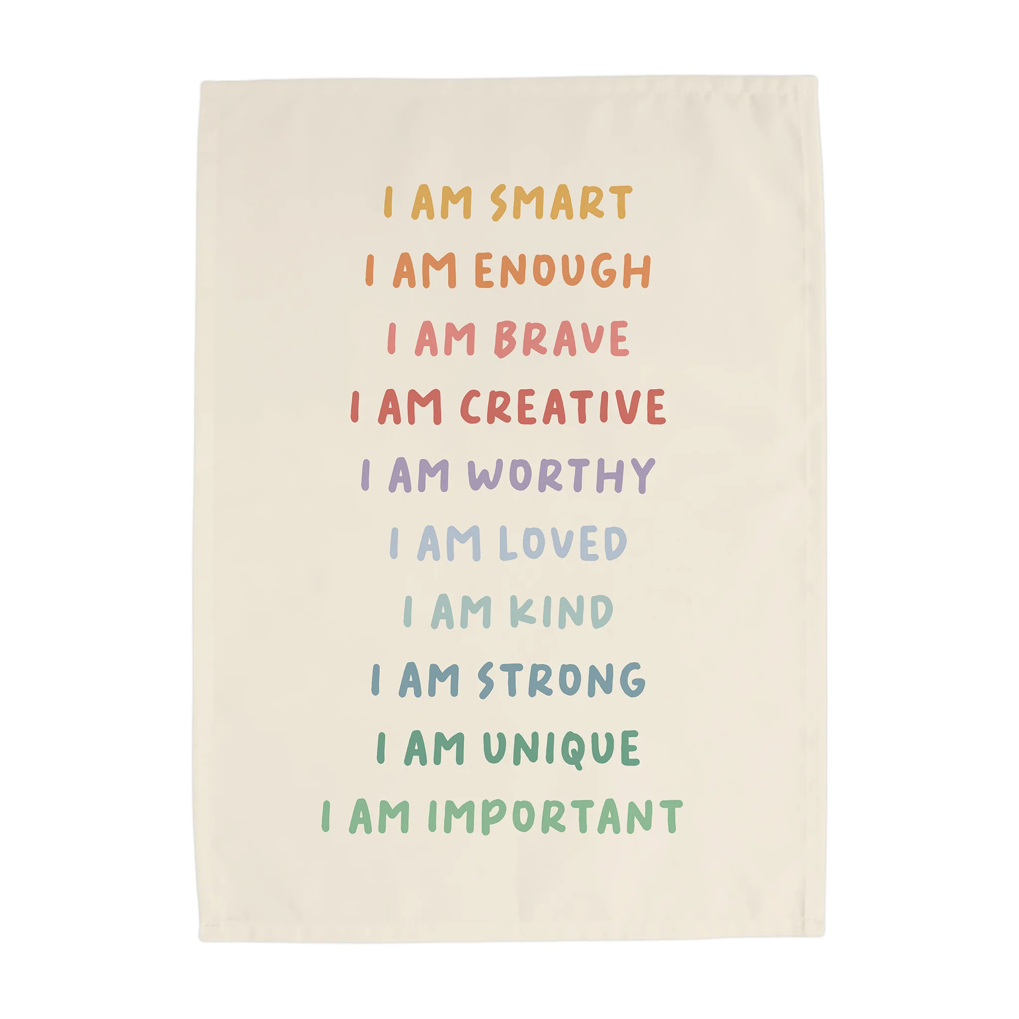 {Rainbow} Affirmations Banner | Hunny Prints