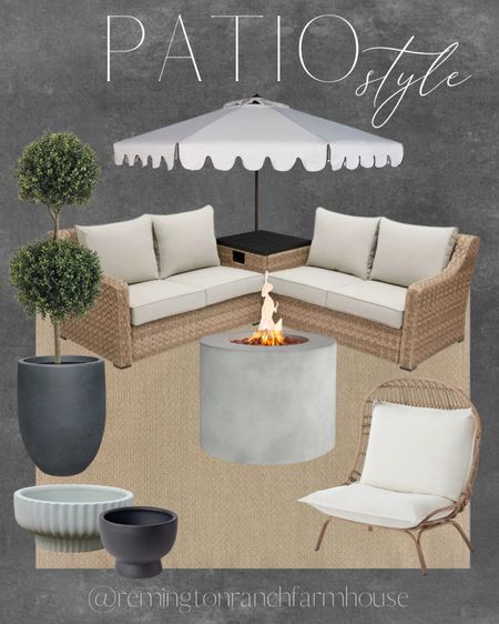 Patio Style - Spring Patio - Summer Patio - Patio Furniture - Patio Decor 

#LTKhome #LTKSeasonal