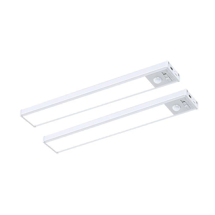 Utilitech Under Cabinet Light 2 -Pack 10-in Rechargeable Battery LED Under Cabinet Light Bar Moti... | Lowe's
