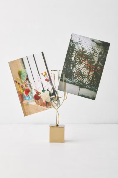 Female Form Wire Photo Clip Stand | Urban Outfitters (US and RoW)