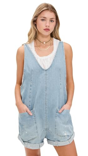 Free People Women's High Roller Shortall, Bright Eyes, S | Amazon (US)