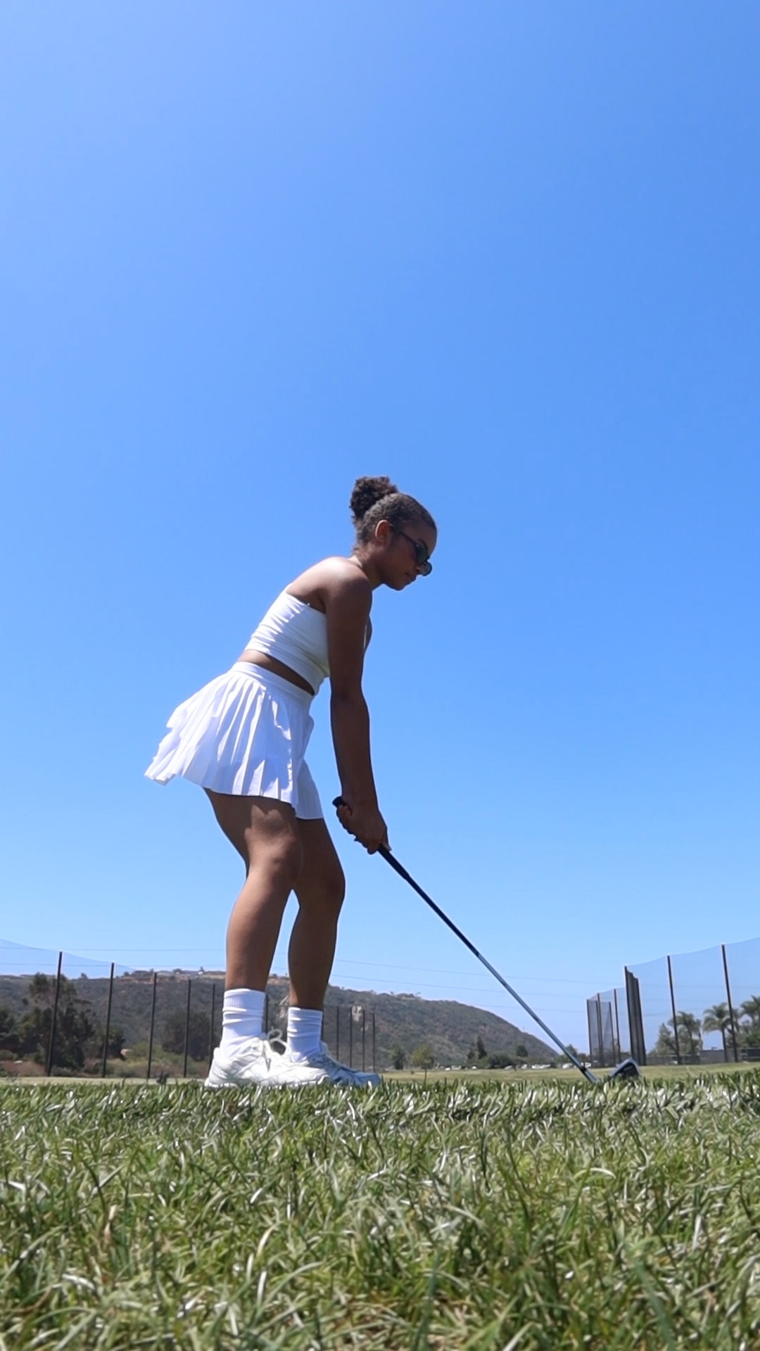 Golf outfit of the day!🤍⛳️🏌🏽‍♀️

#LTKActive #LTKStyleTip #LTKFitness