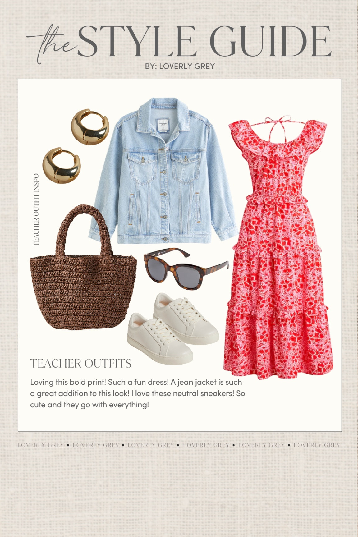 Teacher outfit inspo! I love adding a jean jacket to accessorize a look! 


Loverly grey, Jcrew, banana republic, teacher outfit, teacher look 

#LTKWorkwear #LTKBacktoSchool #LTKStyleTip