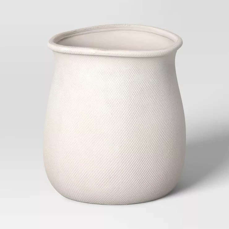 Textured Freeform Indoor/Outdoor Ceramic Planter Pot - Threshold™ | Target