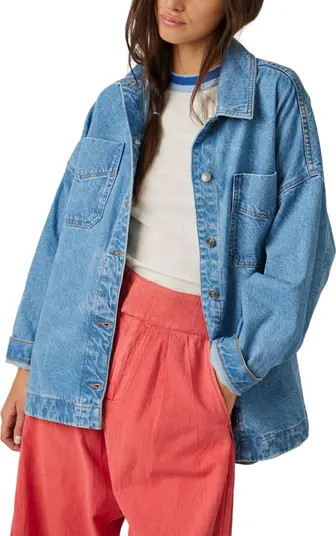Free People Madison City Twill Jacket | Nordstrom | Nordstrom