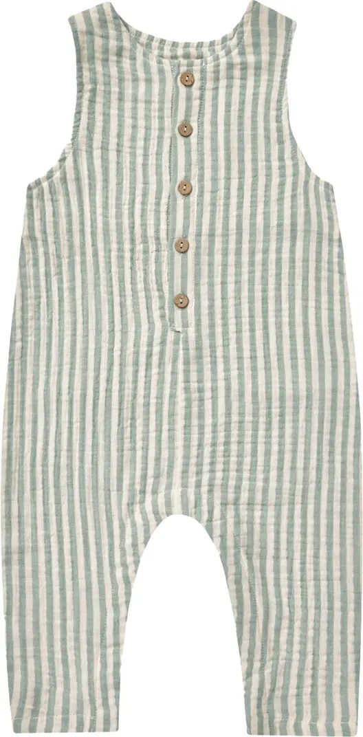 Stripe Cotton Romper | Nordstrom Rack