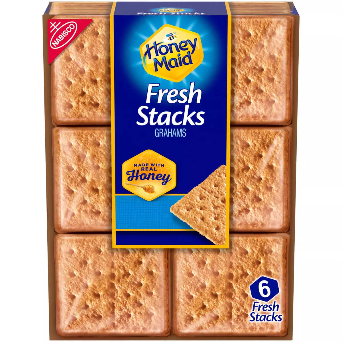 Honey Maid Fresh Stacks Honey Graham Crackers - 12.2oz/6ct | Target