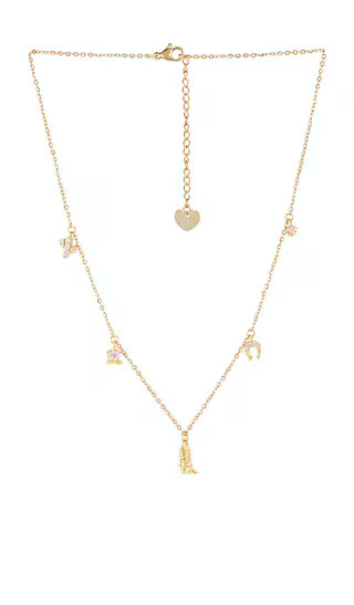The Western Necklace in Gold | Revolve Clothing (Global)