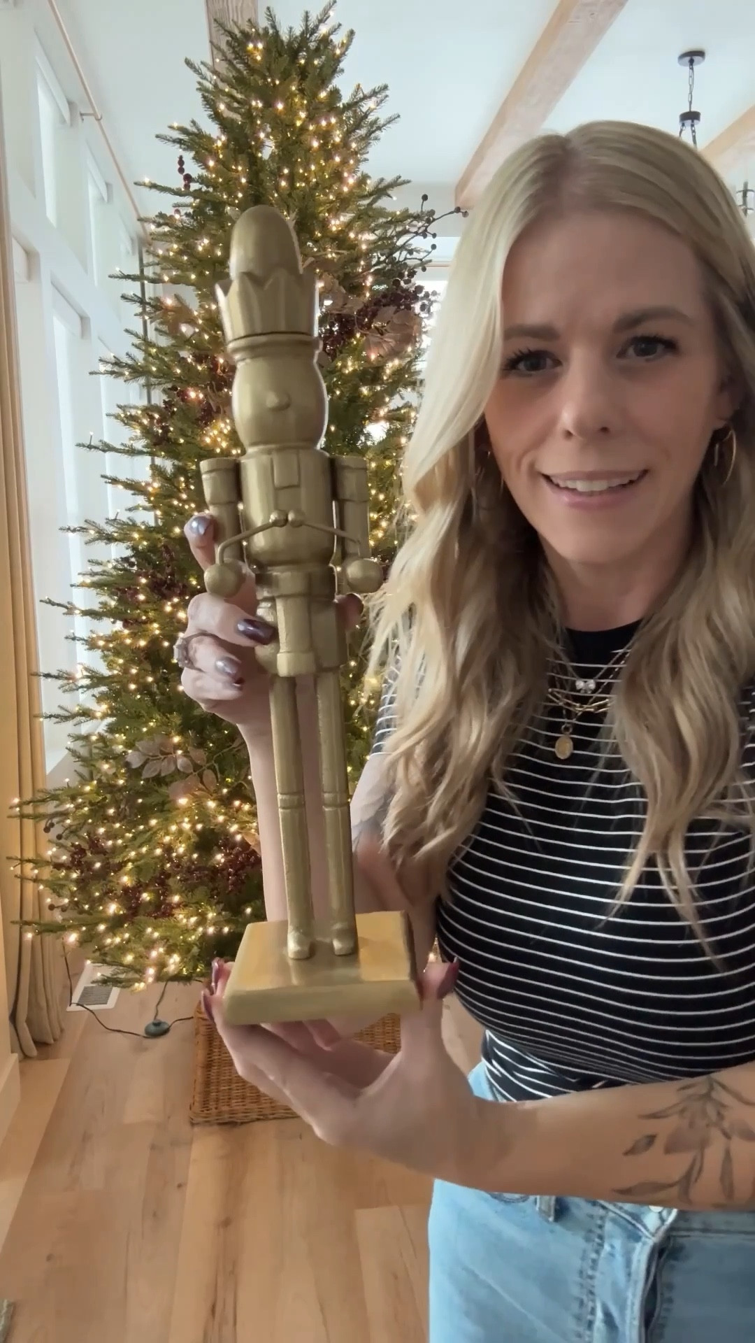 This brass nutcracker is such good quality and a beautiful piece of decor for the season! 

#LTKHome #LTKFindsUnder50 #LTKHoliday