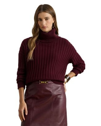 Ralph Lauren Wool Blend Oversize Turtleneck Sweater | Bloomingdale's Women | Bloomingdale's (AU)