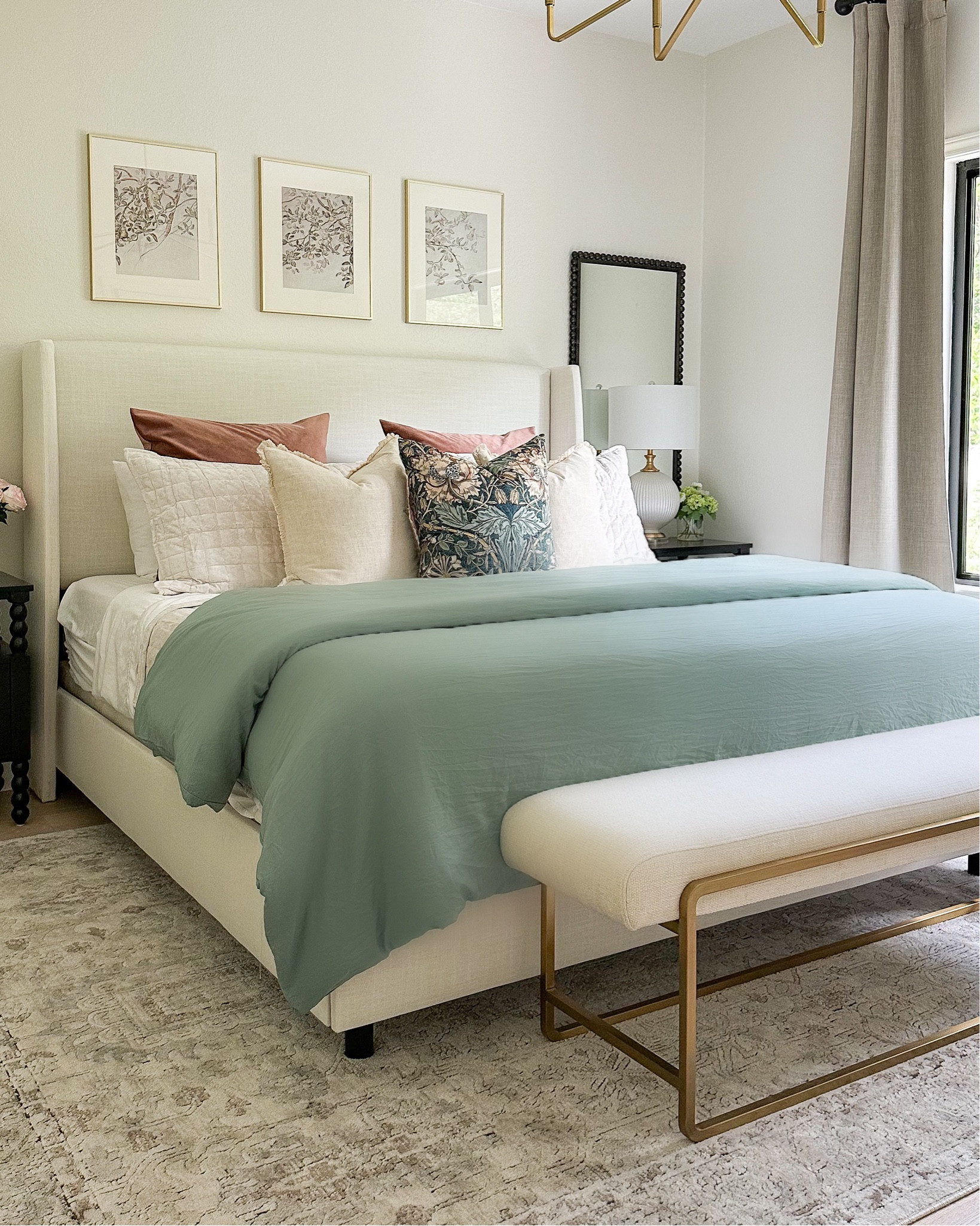 Prime Day Bedding Favorites! Colors that I featured are listed below: Duvet Color: 02-Linen | 01- Sage Green Velvet Quilt: Plum | Cream White Larger Euro Shams: Jam | Dark Grey Fringe Linen Pillows: Natural Beige I used the same size insert as the duvet cover! Linked my rug and a similar style bed!

Amazon, Amazon prime, prime day, Amazon prime sales, Amazon prime day, prime day deals, Amazon prime sale, Amazon prime bedding, bedding deals,  bedding sale 

#creatorfavorites2024

#LTKHome #LTKSaleAlert #LTKStyleTip