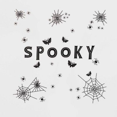 Spooky Web & Skull Halloween Wall Decal - Hyde & EEK! Boutique™ | Target