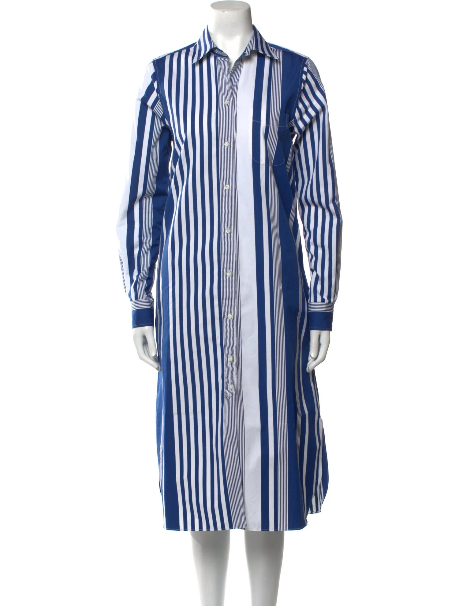 Striped Midi Length Dress | The RealReal