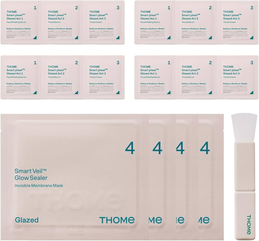 THOME G-Peel Program 4-Week Kit - Professional Korean 4-Step Radiant Facial with G-Peel Serum & M... | Amazon (US)