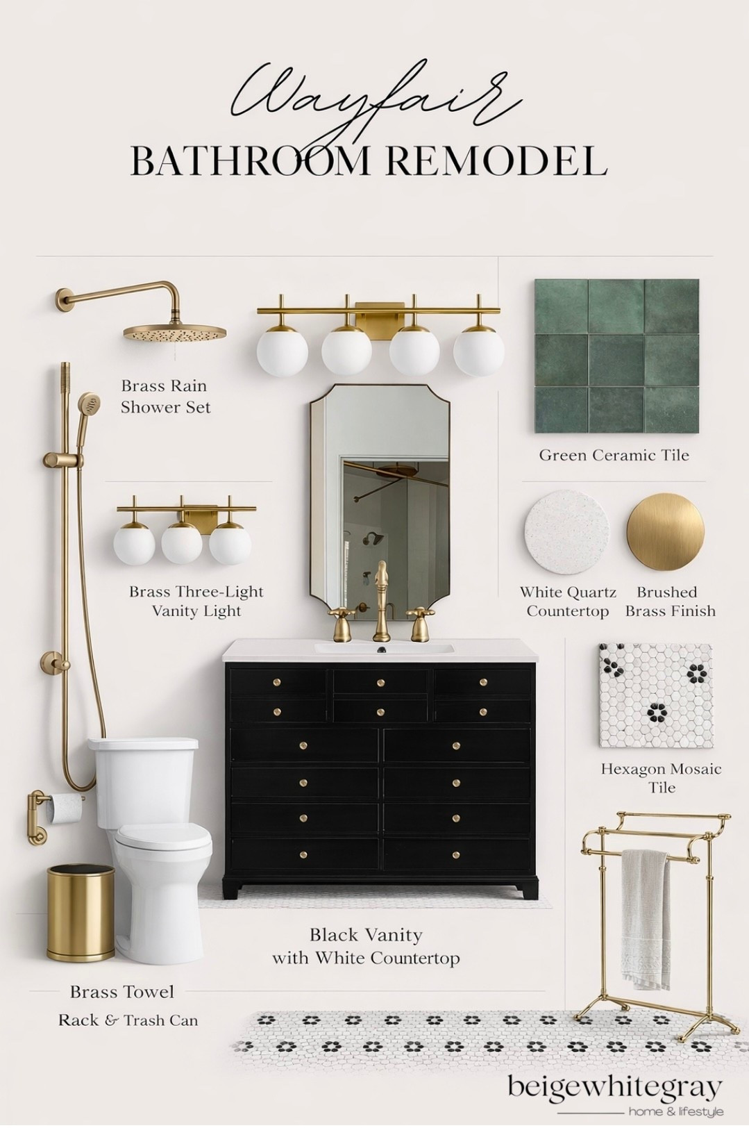 Bathroom Reno loading

I have two bathrooms to renovate at the new house and of course Wayfair is my go-to for finding designer-looking pieces at such good prices. I’ve been working on some inspiration boards and rounding up strong contenders — from vanities and vanity lights to mirrors, medicine cabinets, bathroom storage, bath hardware, sinks & faucets.

This isn’t the final vision yet, but these finds are definitely shaping the direction ✨ Sharing everything for you to shop on my LTK!

@wayfair #ad
#WayfairPartner #Wayfair
#LTKhome #bathroomreno #bathroominspo #modernorganic #neutralhome #wayfairfinds #designerlookforless #homerenovation #bathroomdesign #vanityinspo

#LTKHome